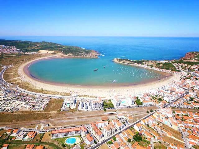 São Martinho do Porto bay, Portugal's Silver Coast